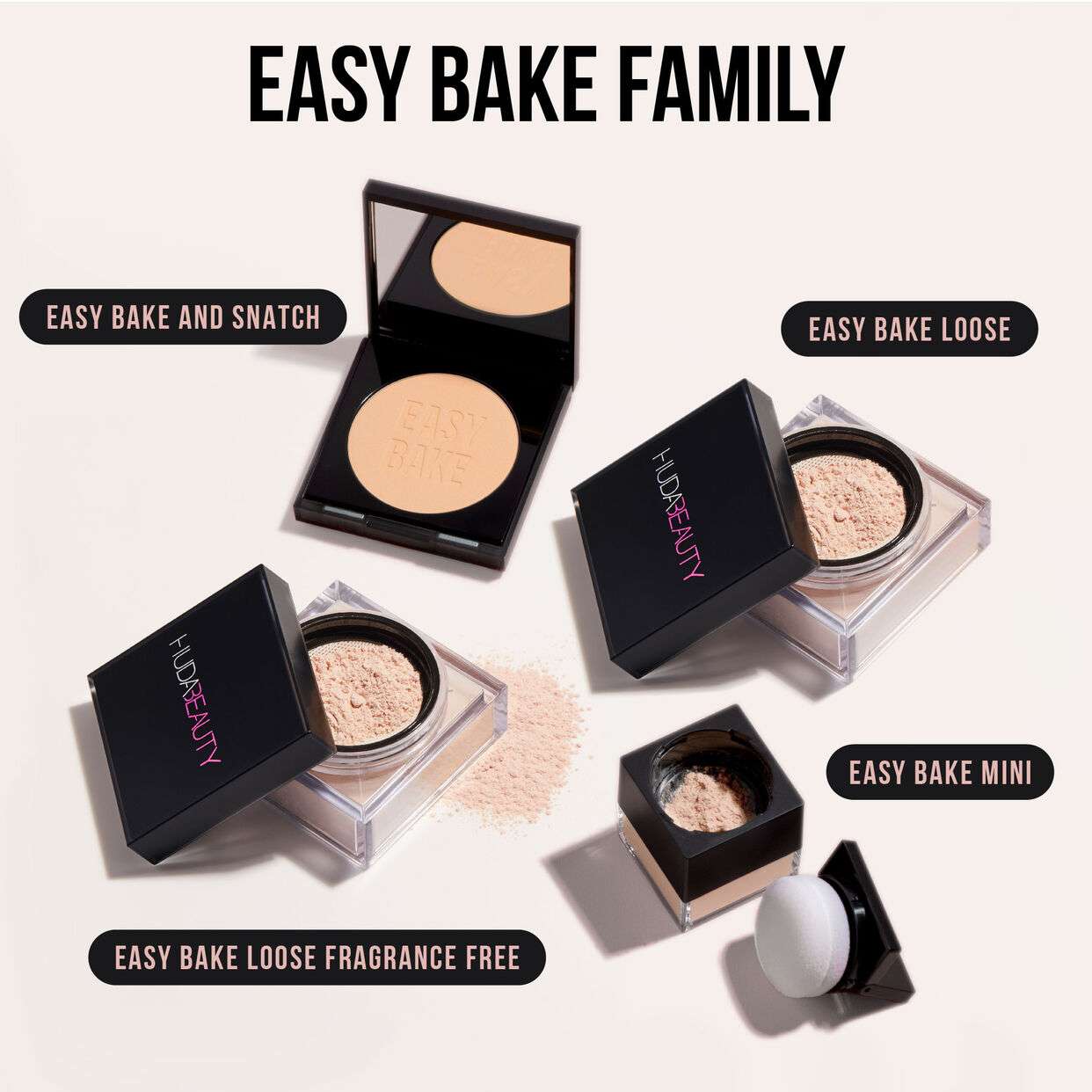 Banana Bread Easy Bake Loose Baking & Setting Powder, 20g