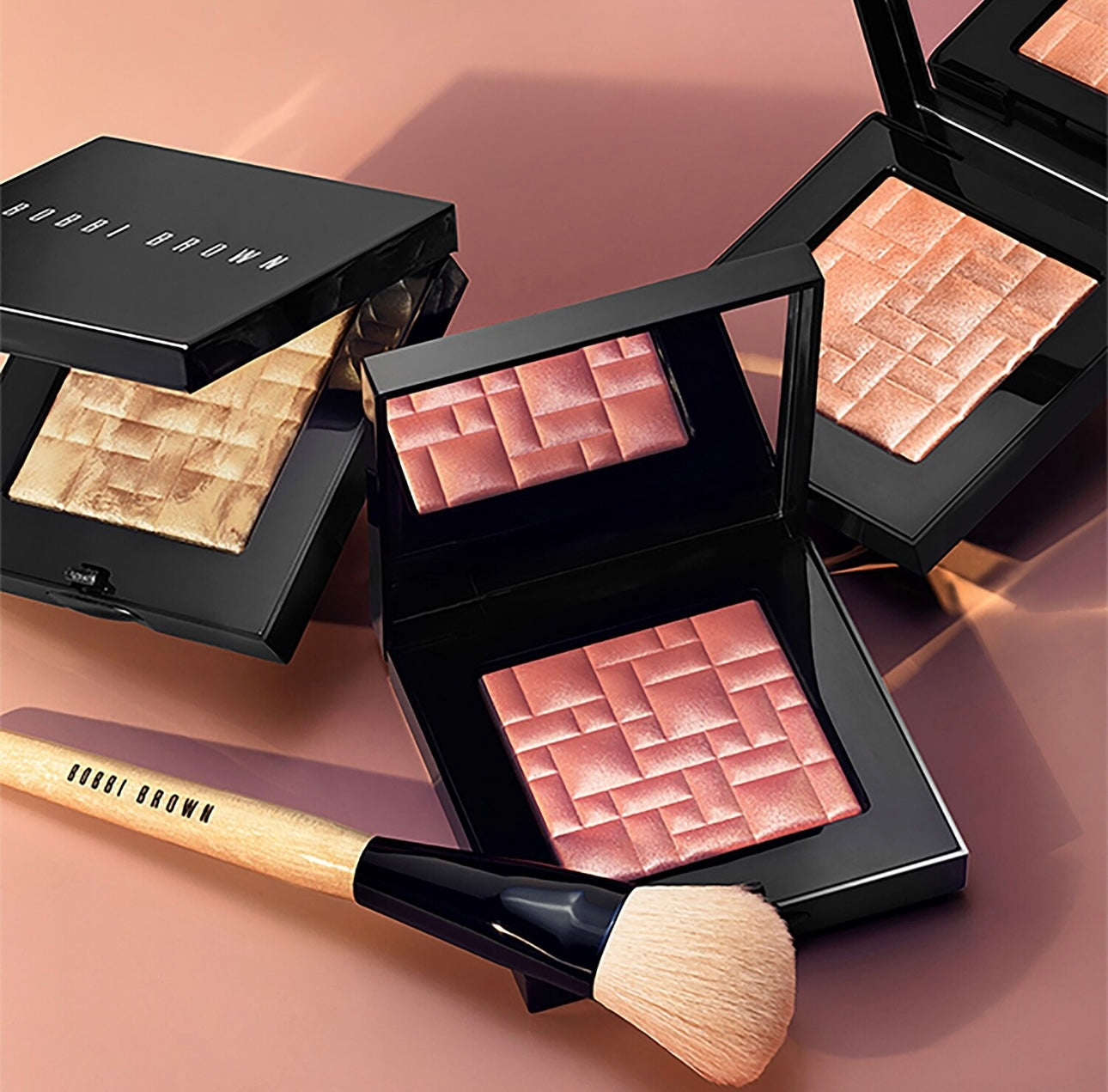 Highlighting Powder Sunset Glow