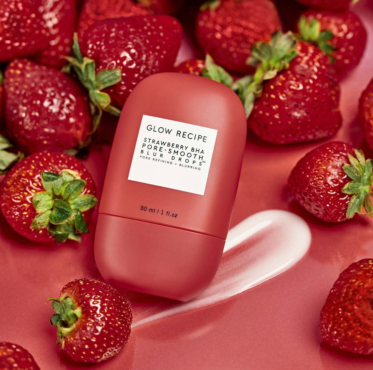 Strawberry BHA Pore-Smooth Blur Drops, 30ml