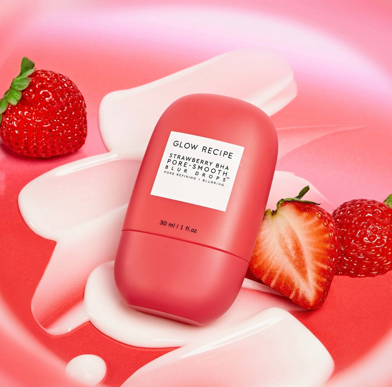 Strawberry BHA Pore-Smooth Blur Drops, 30ml