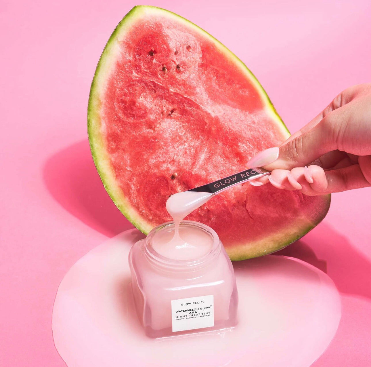 Watermelon Glow AHA Night Treatment, 60ml