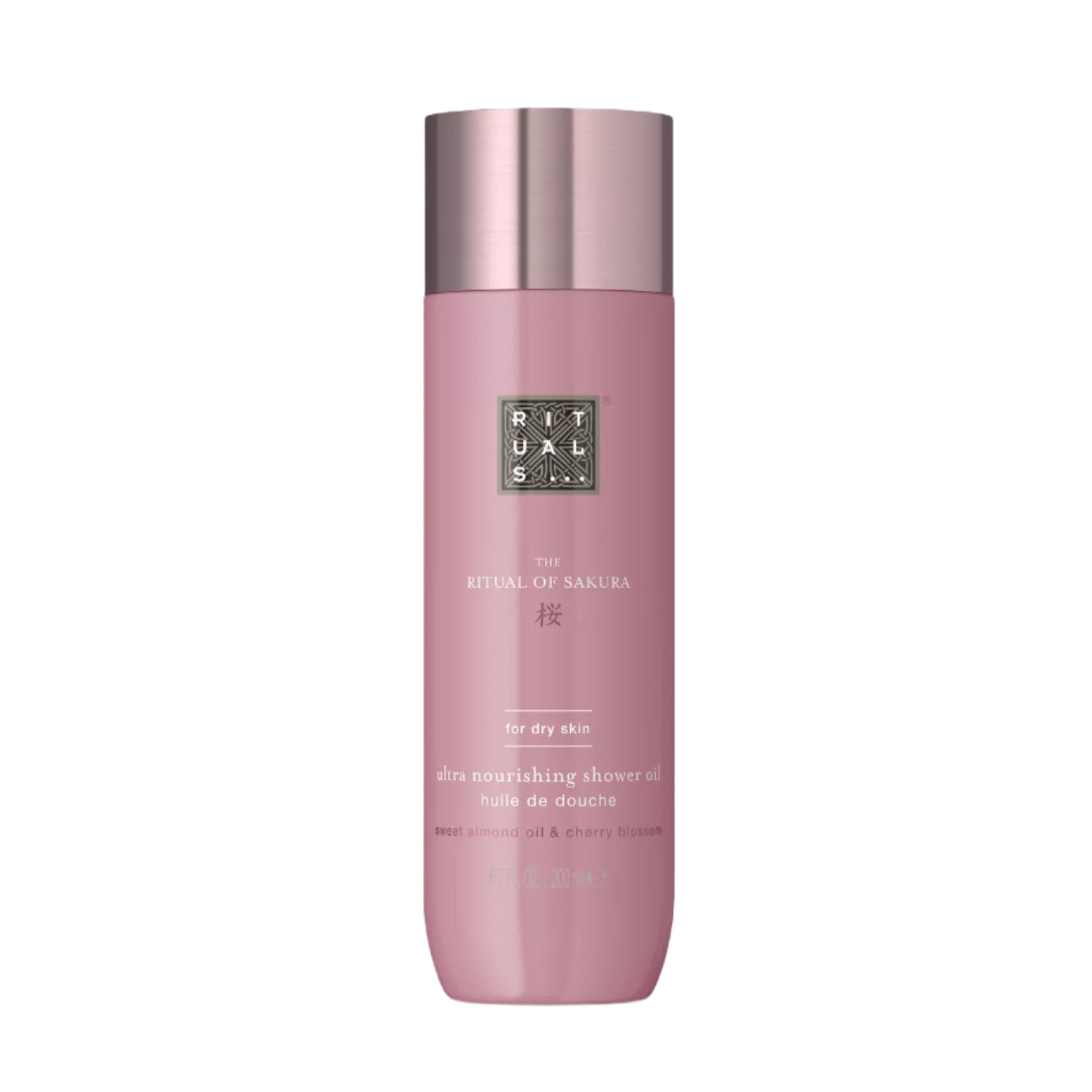 The Ritual of Sakura Cherry Blossom & Rice Milk Shower Oil, 200ml