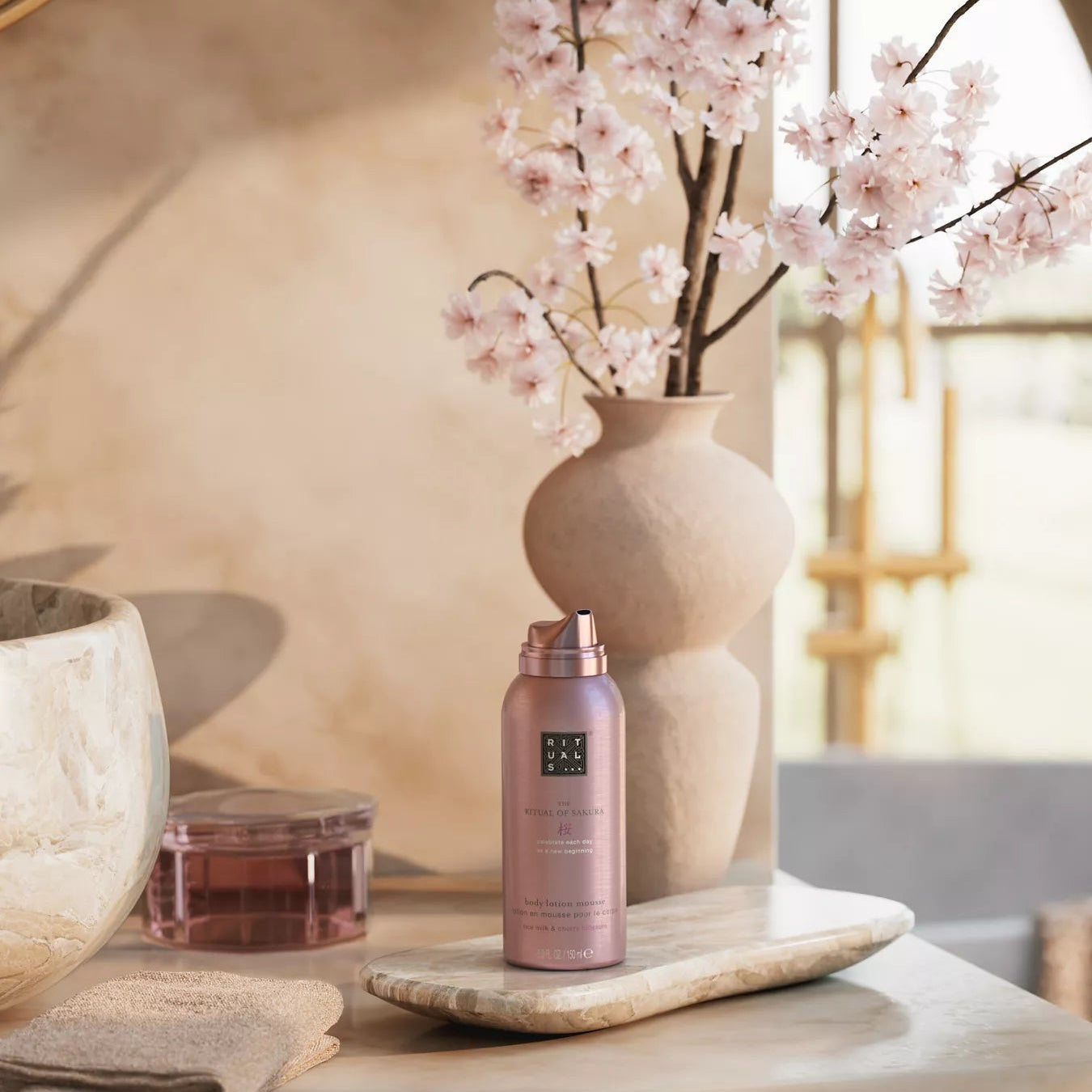 The Ritual of Sakura Body Lotion Mousse, 150ml