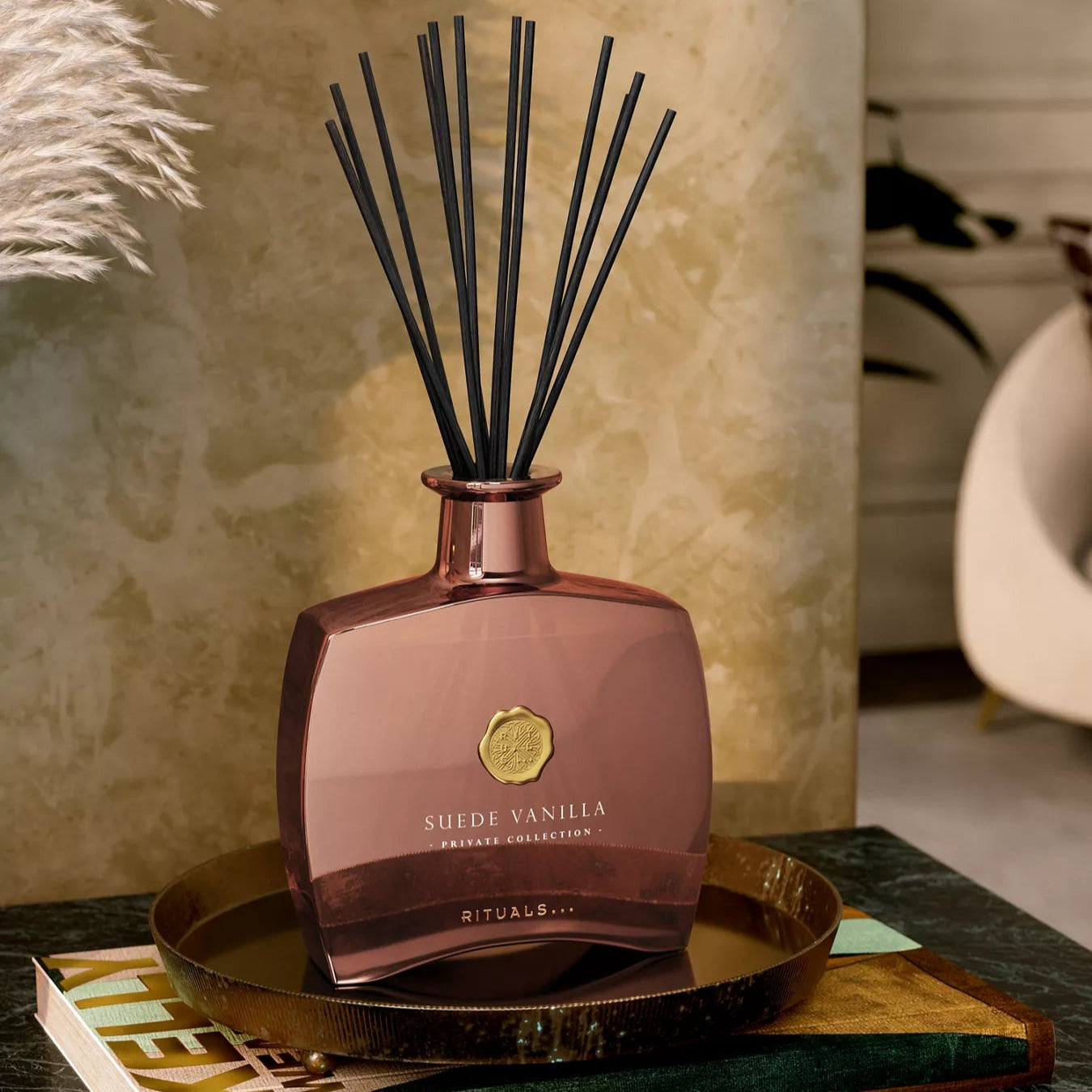 Suede Vanilla Fragrance Sticks, 450ml