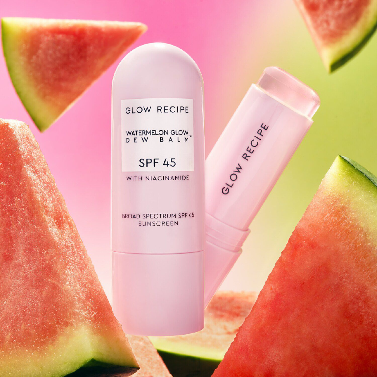 Watermelon Glow Niacinamide Dew Balm Sunscreen Stick- SPF 45, 16.5g