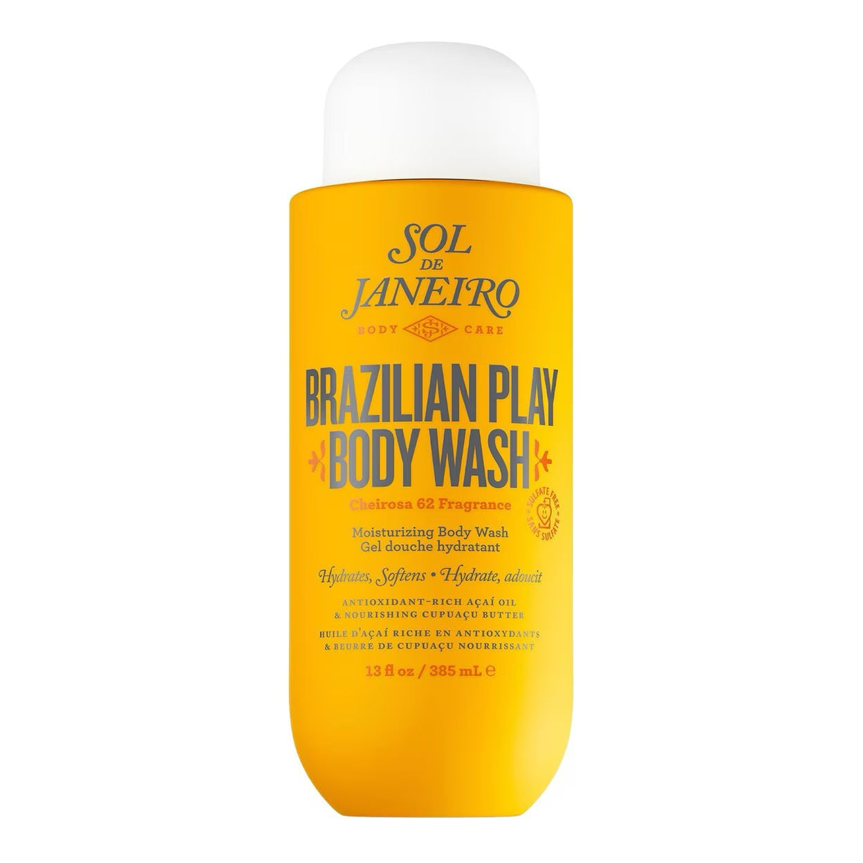 Brazilian 4Play Shower Cream Gel, 385ml