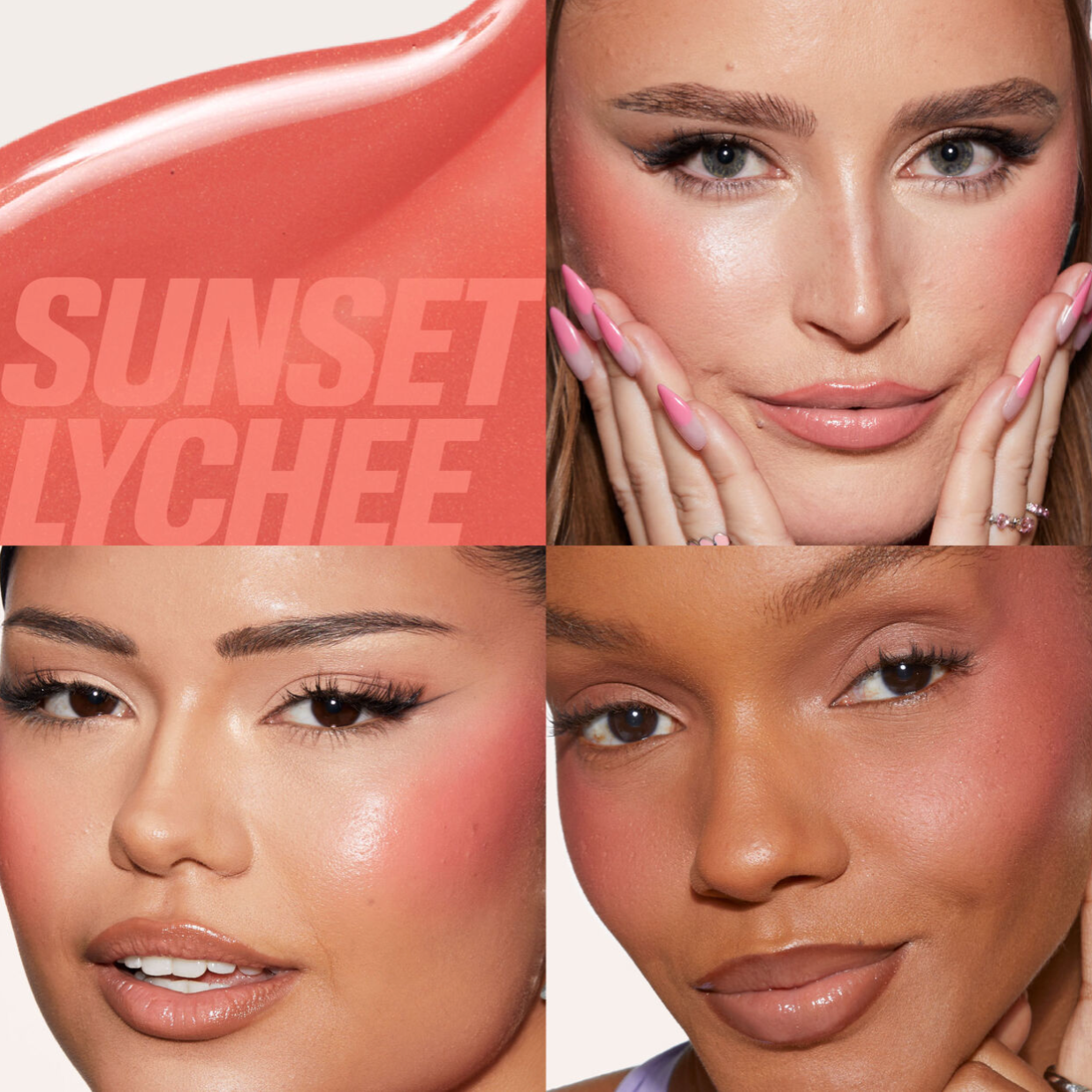 Sunset Lychee Blush Filter Liquid Blush, 4.5g