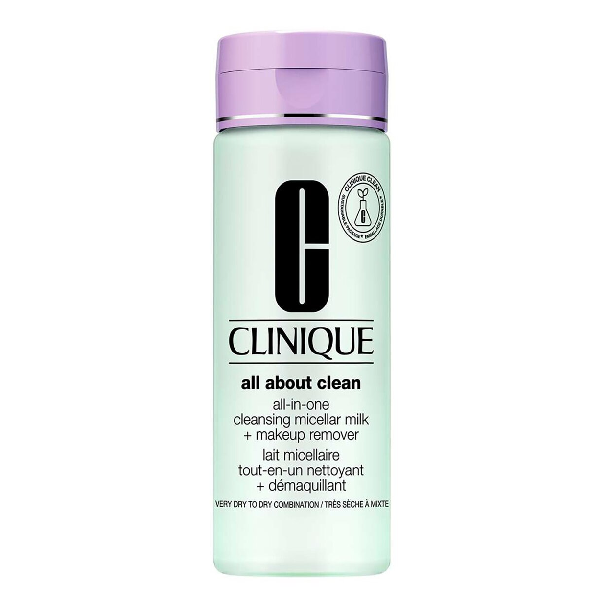 All About Clean All-in-One Cleansing Micellar Milk + Makeup Remover Skin, 200ml