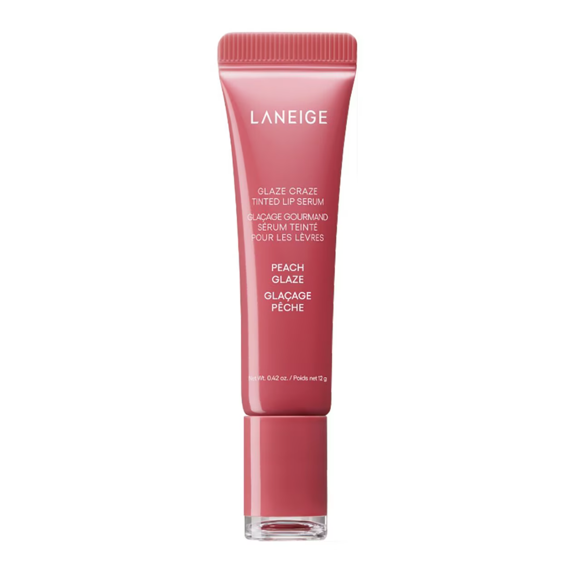 Peach Glaze Craze Tinted Lip Serum, 12g