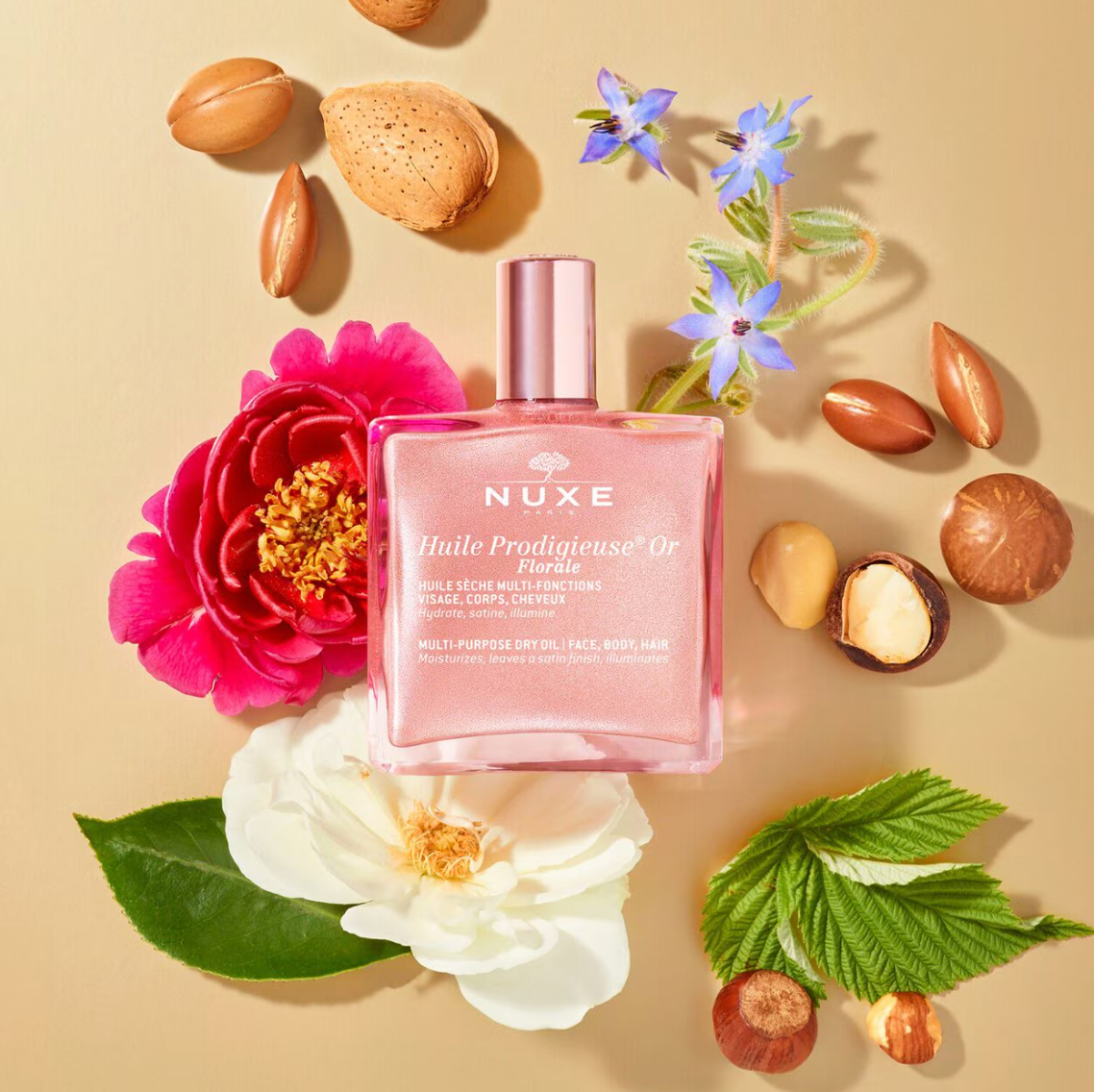 Huile Prodigieuse® Florale - Shimmering Multi-purpose Dry Oil, 50ml