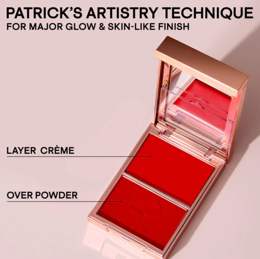 Double-Take Crème & Powder Blush Duo - She Left Me On Red