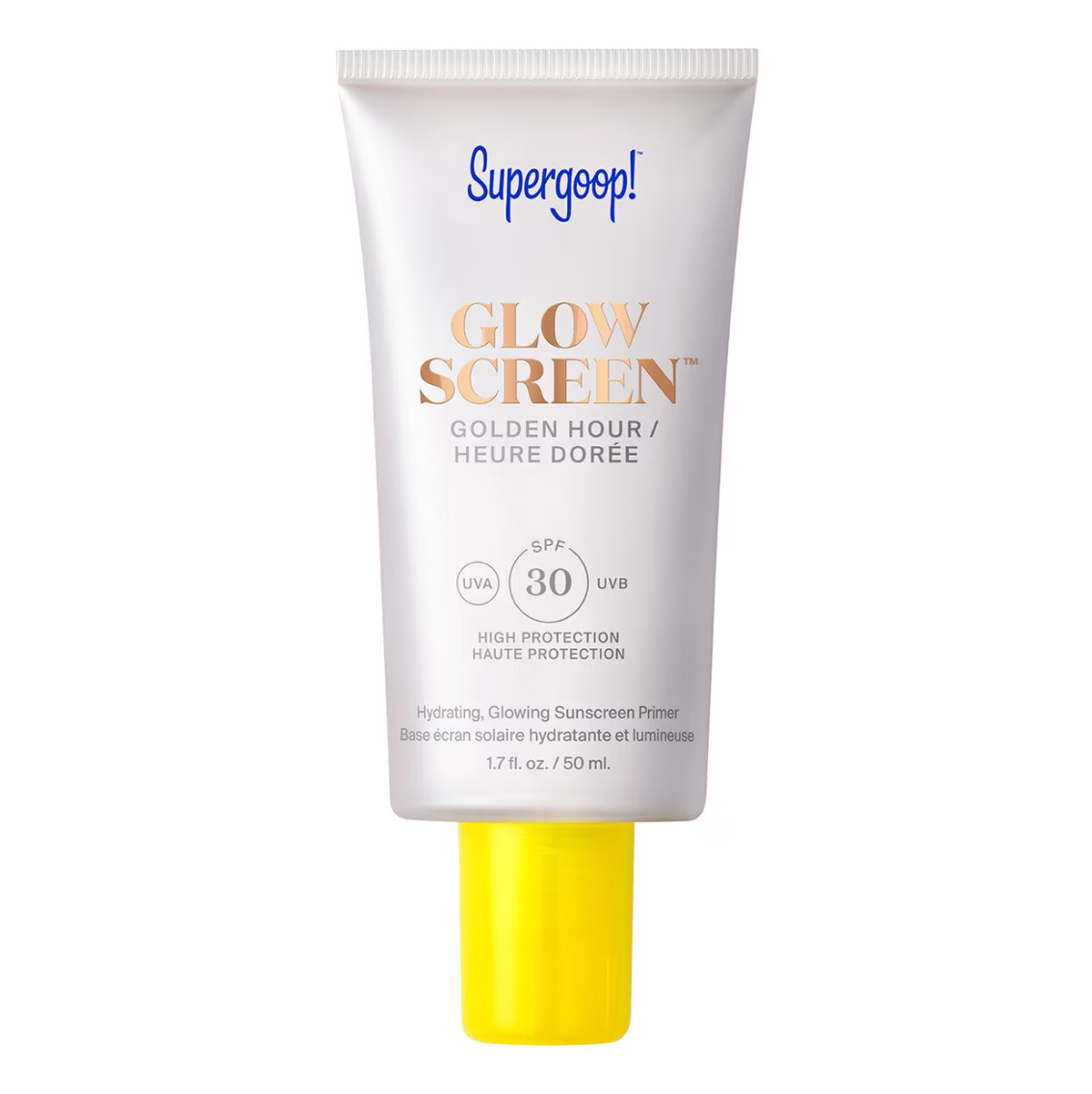 Glowscreen Sunscreen SPF 30 with Hyaluronic Acid + Niacinamide - Golden Hour, 50ml