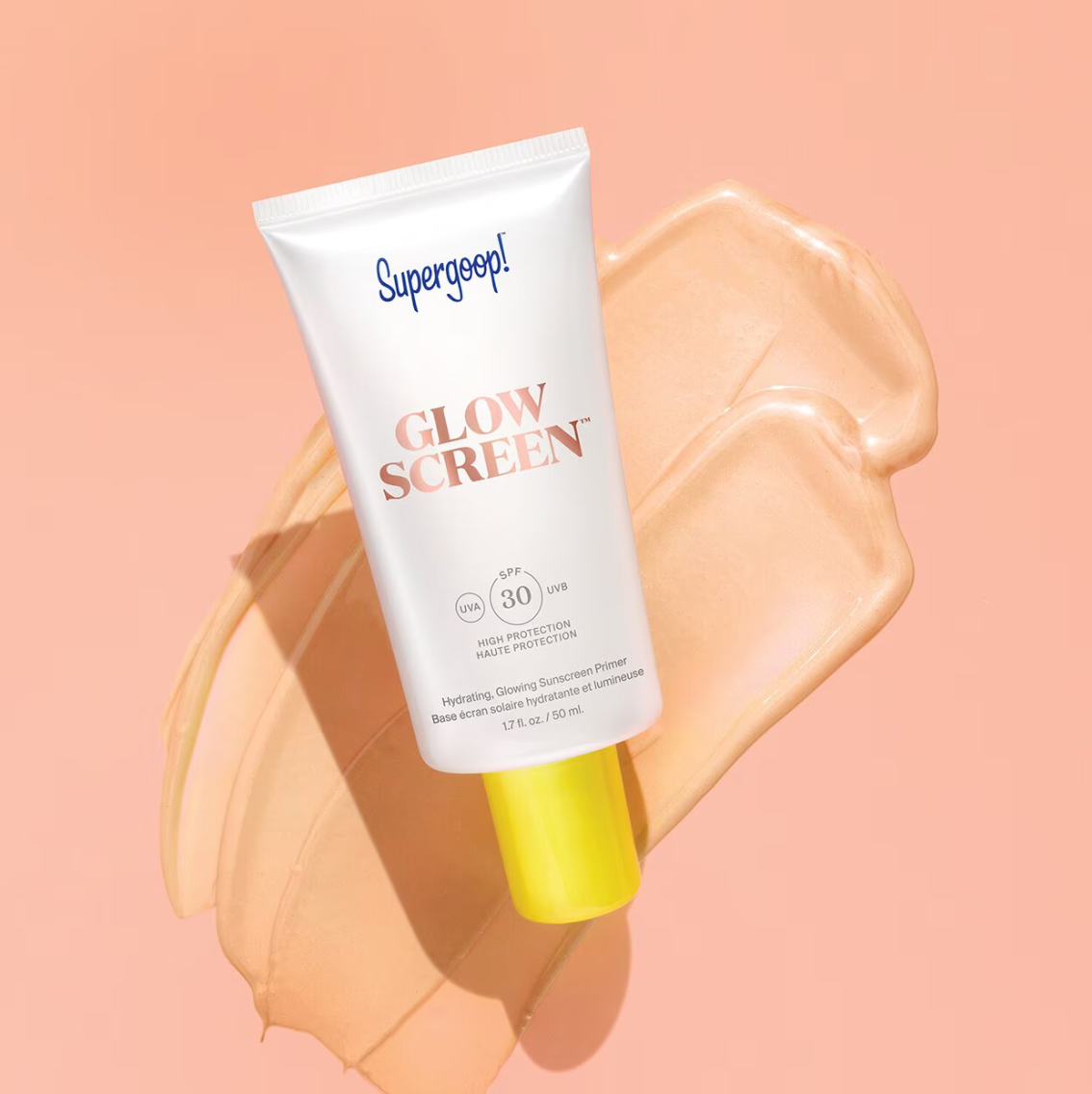 Glowscreen Sunscreen SPF 30 with Hyaluronic Acid + Niacinamide - Golden Hour, 50ml