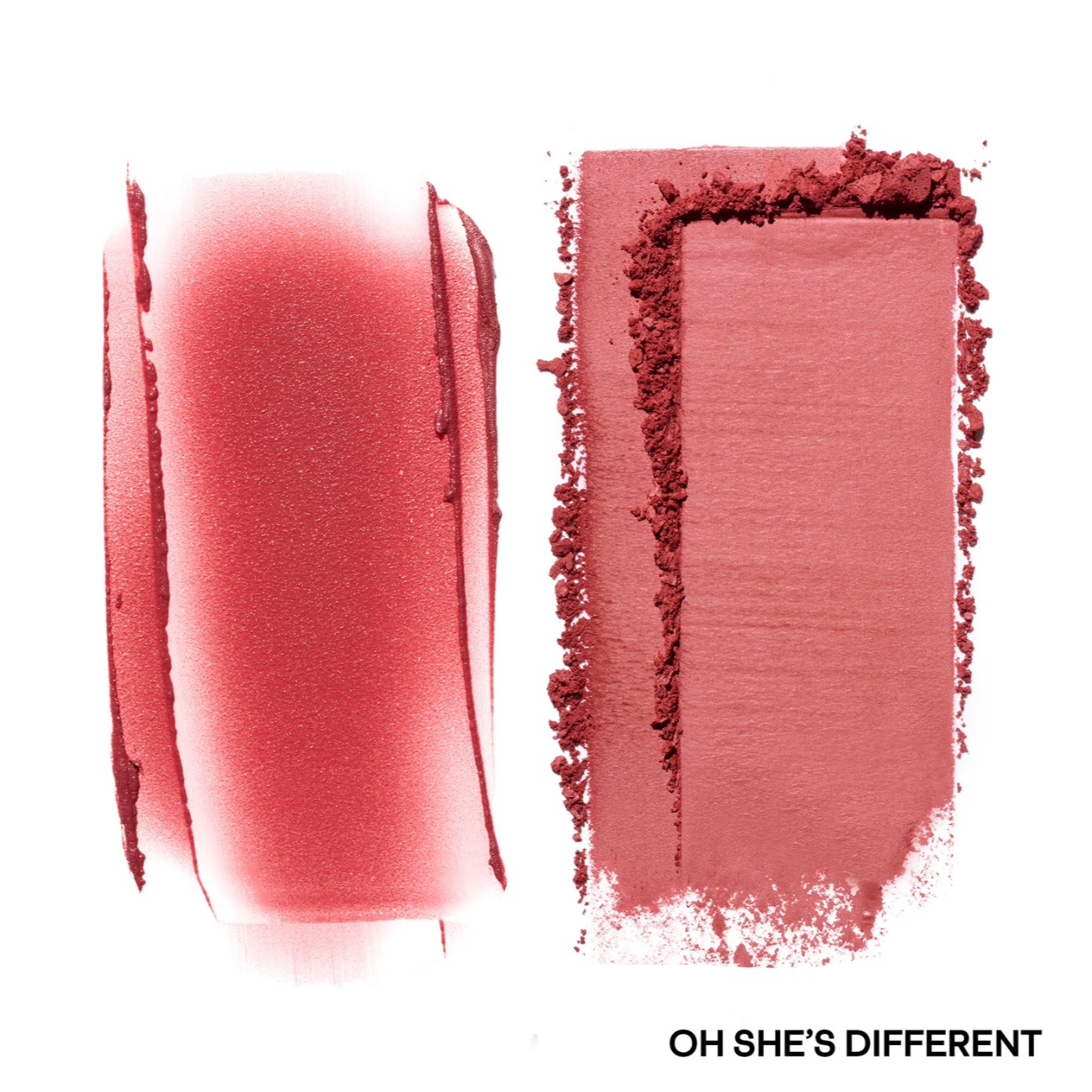 Double-Take Crème & Powder Blush Duo - Oh She's Different