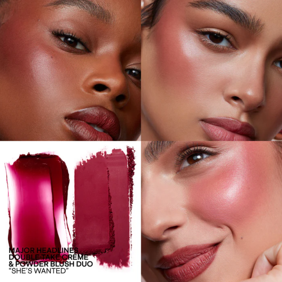 Double-Take Crème & Powder Blush Duo - She's Wanted