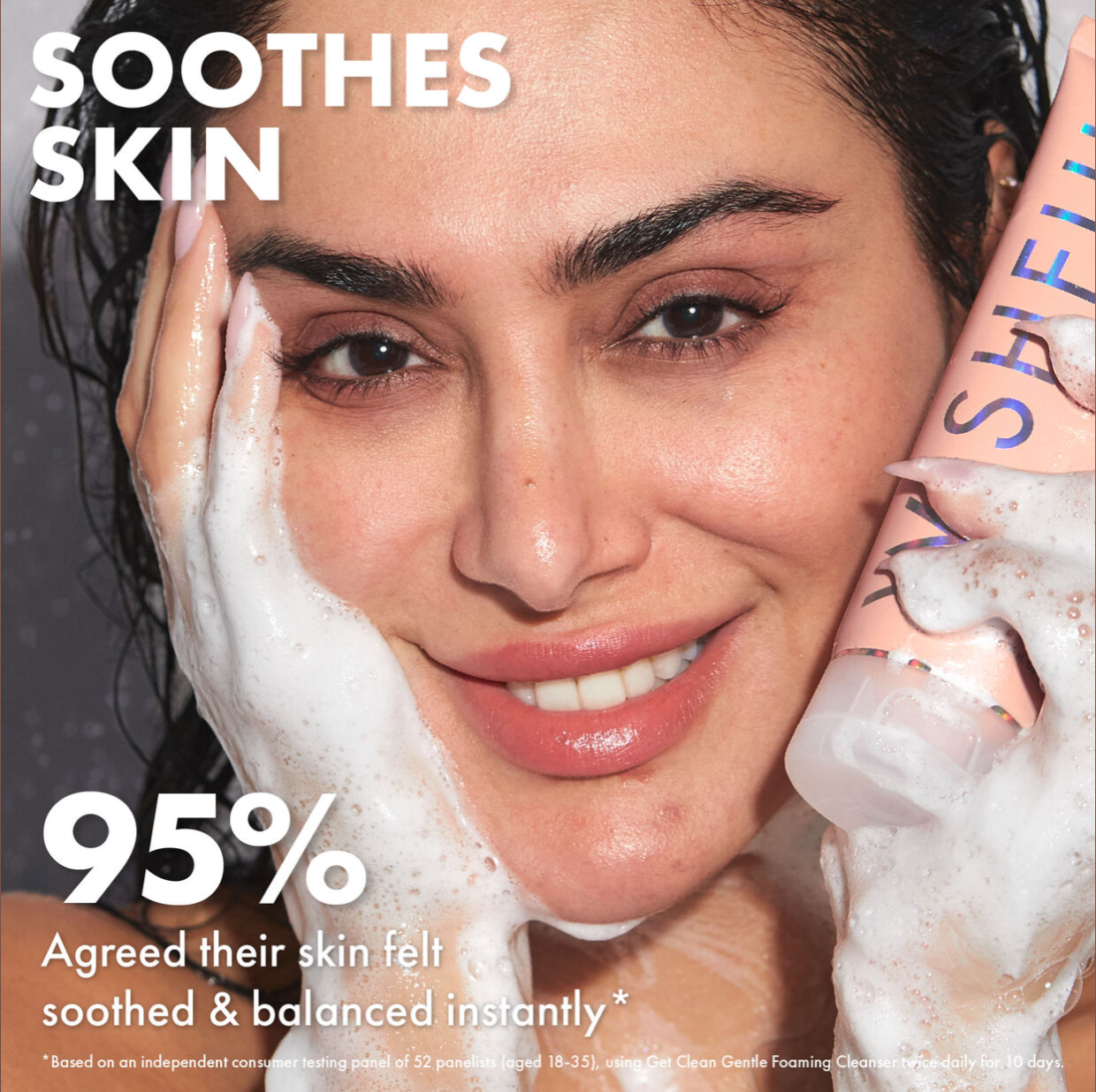 Get Clean 2% PHA & Sea Moss Gentle Foaming Cleanser, 150ml