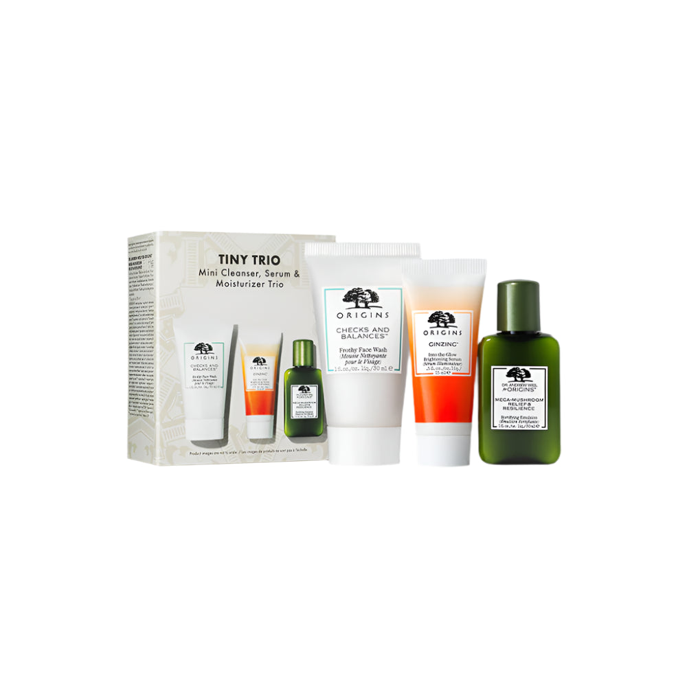 Mini Cleanser, Serum & Moisturizer Trio