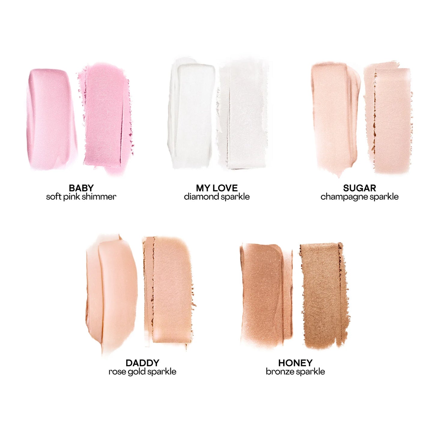 Major Glow Creme Powder Light Reflecting Translucent Highlighter Duo - Daddy