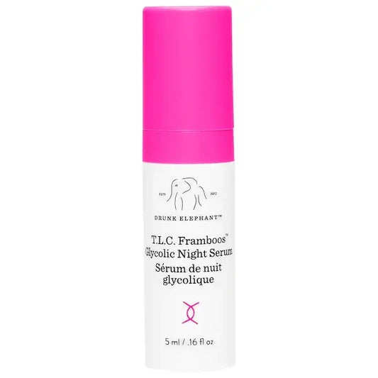 T.L.C. Framboos Glycolic Night Serum, 5ml