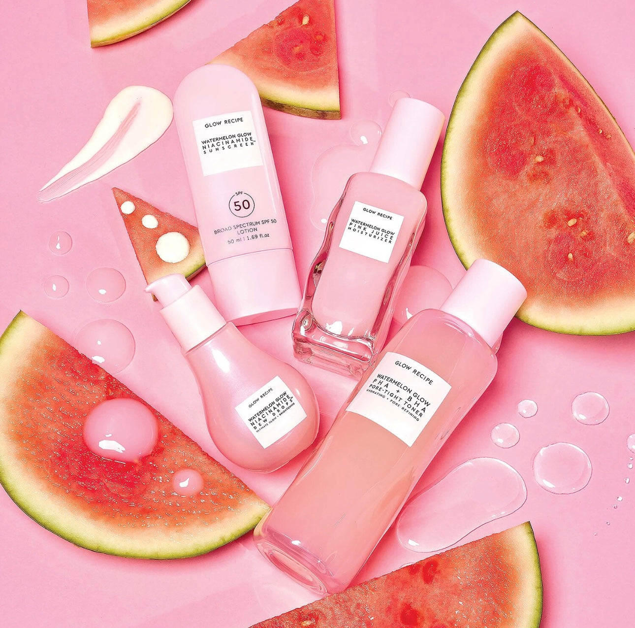 Watermelon Glow PHA + BHA Pore-Tight Toner, 40ml