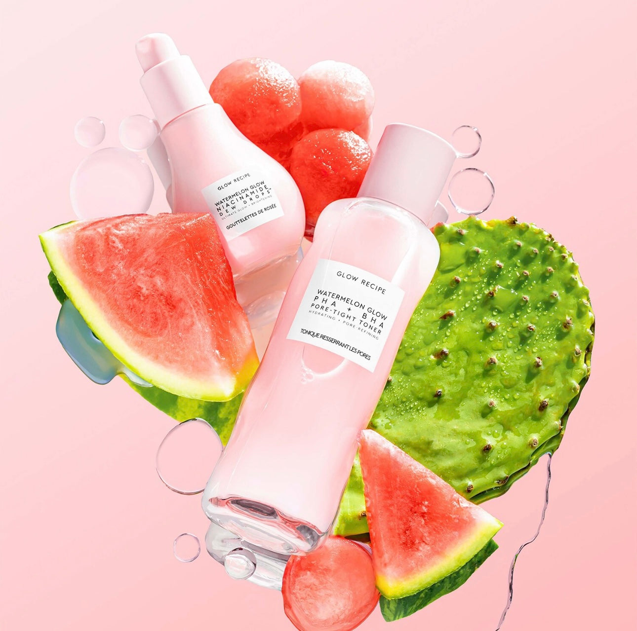 Watermelon Glow PHA + BHA Pore-Tight Toner, 40ml