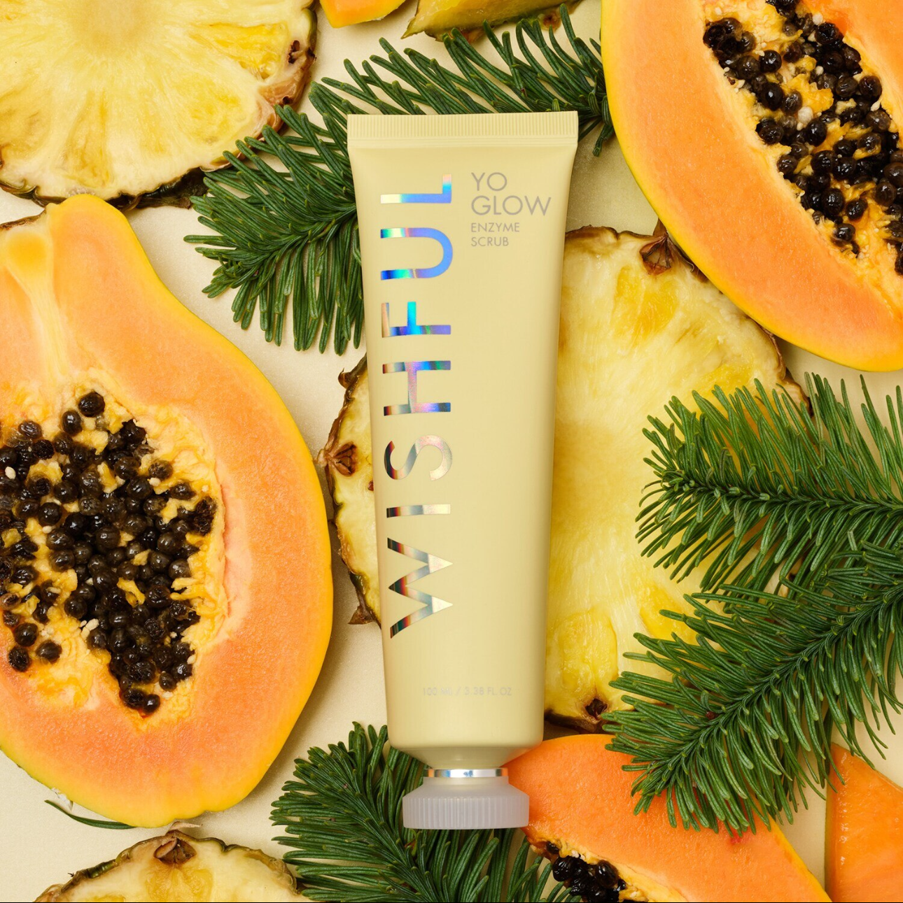 Yo Glow AHA & BHA Facial Enzyme Scrub