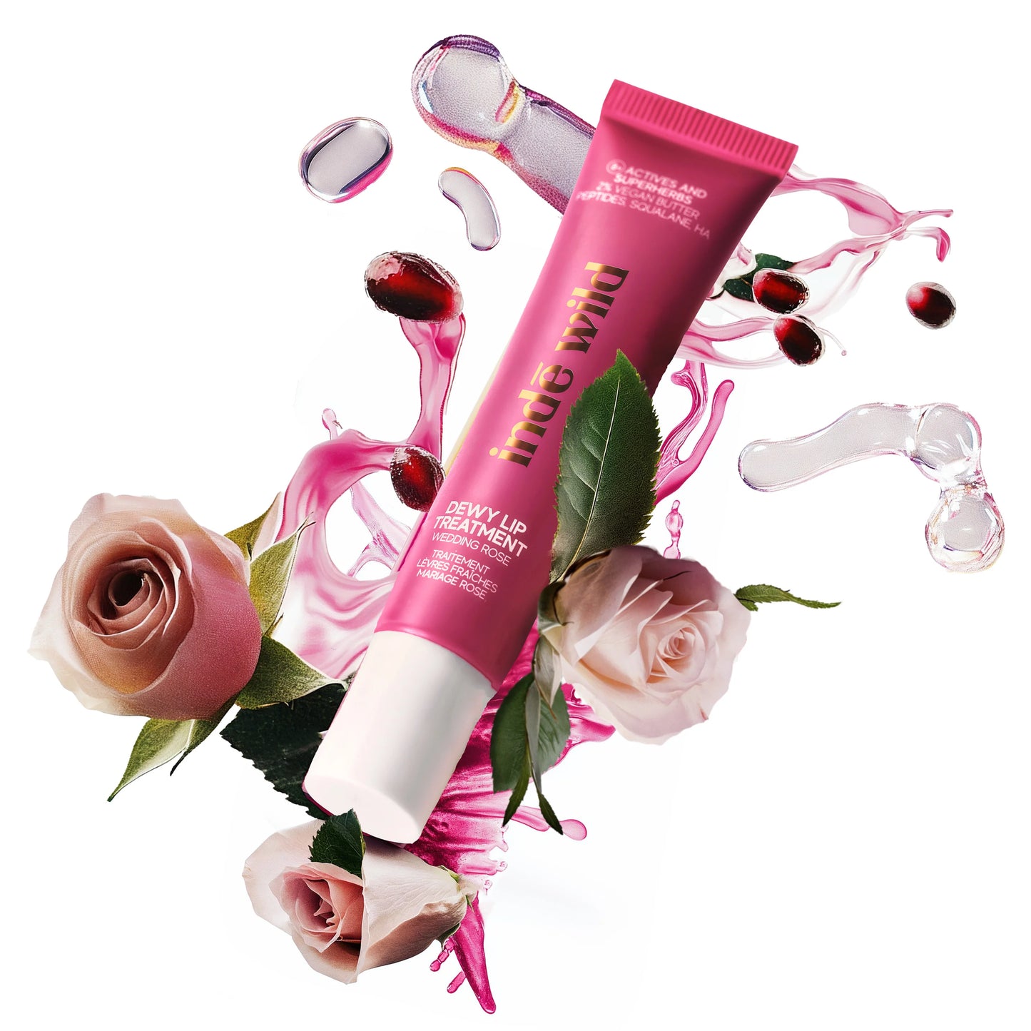 Dewy Lip Treatment Wedding Rose, 15ml