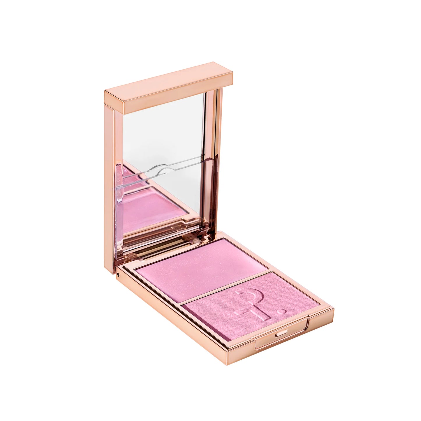 Major Glow Creme Powder Light Reflecting Translucent Highlighter Duo - Baby