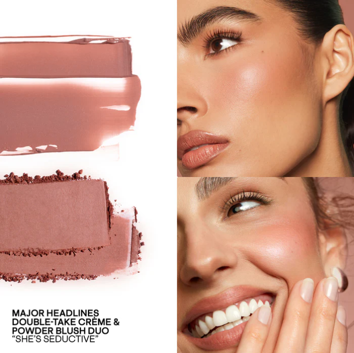 Double-Take Crème & Powder Blush Duo - She's Seductive