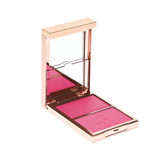 Double-Take Crème & Powder Blush Duo - She's a Doll