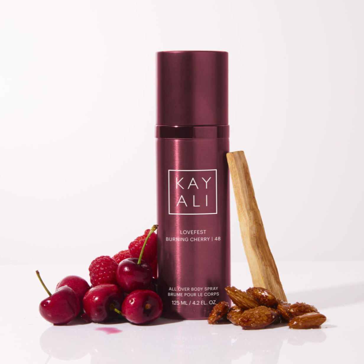 Lovefest Burning Cherry | 48 All Over Body Spray, 125ml
