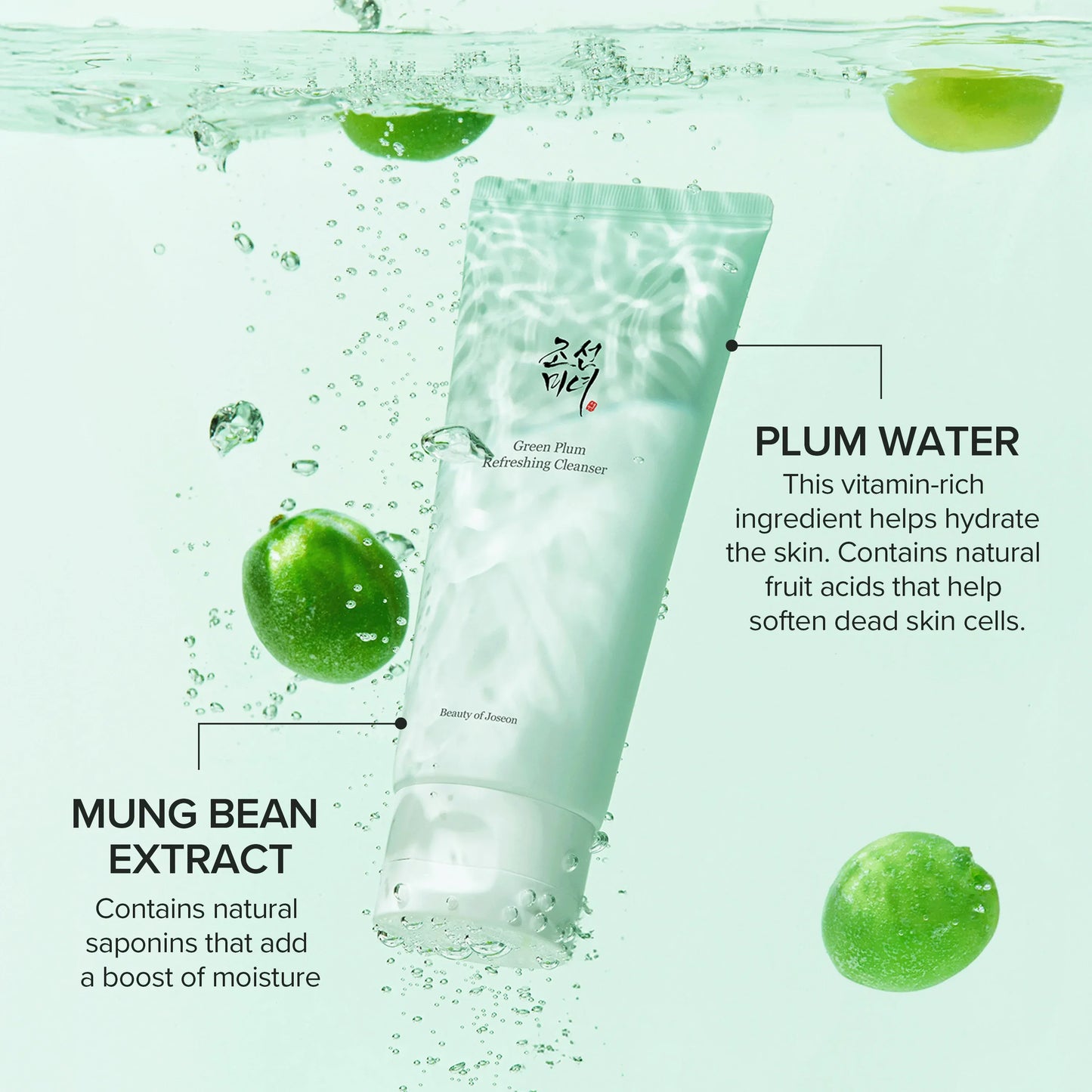 Green Plum Refreshing Cleanser, 100ml