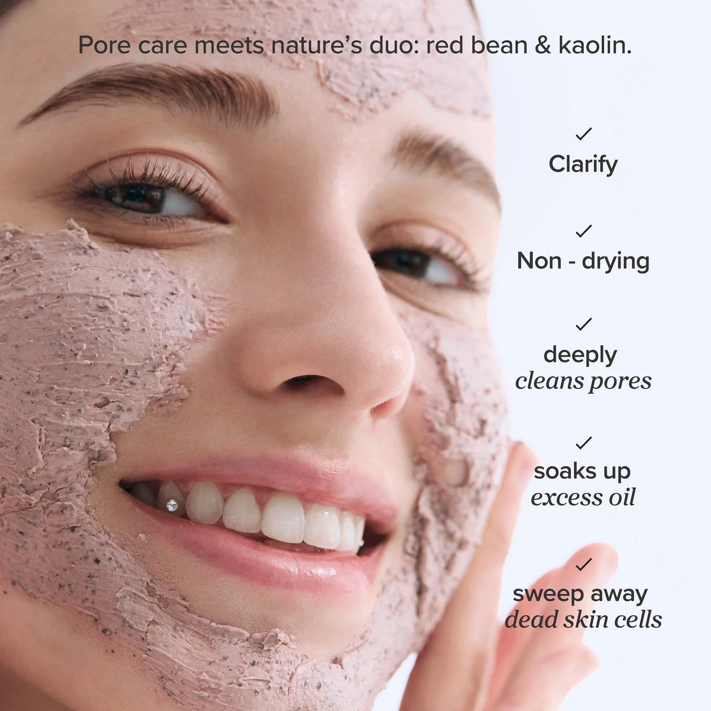 Red Bean Refreshing Pore Mask, 140ml