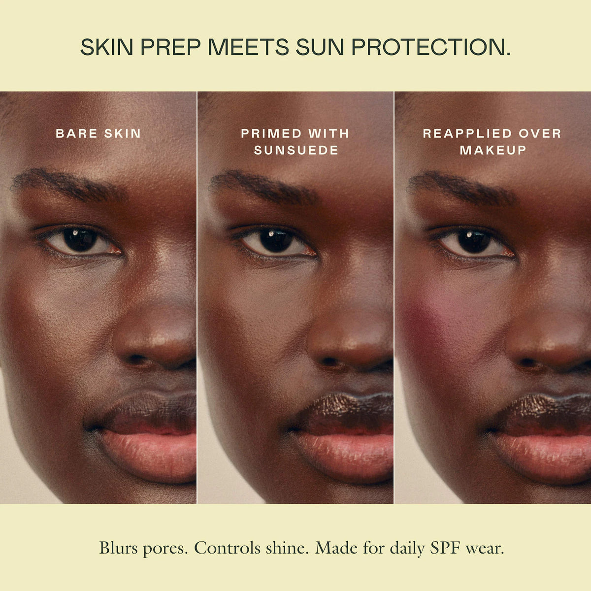 Sunsuede SPF 50+ Lightweight Sunscreen & Blurring Primer Stick