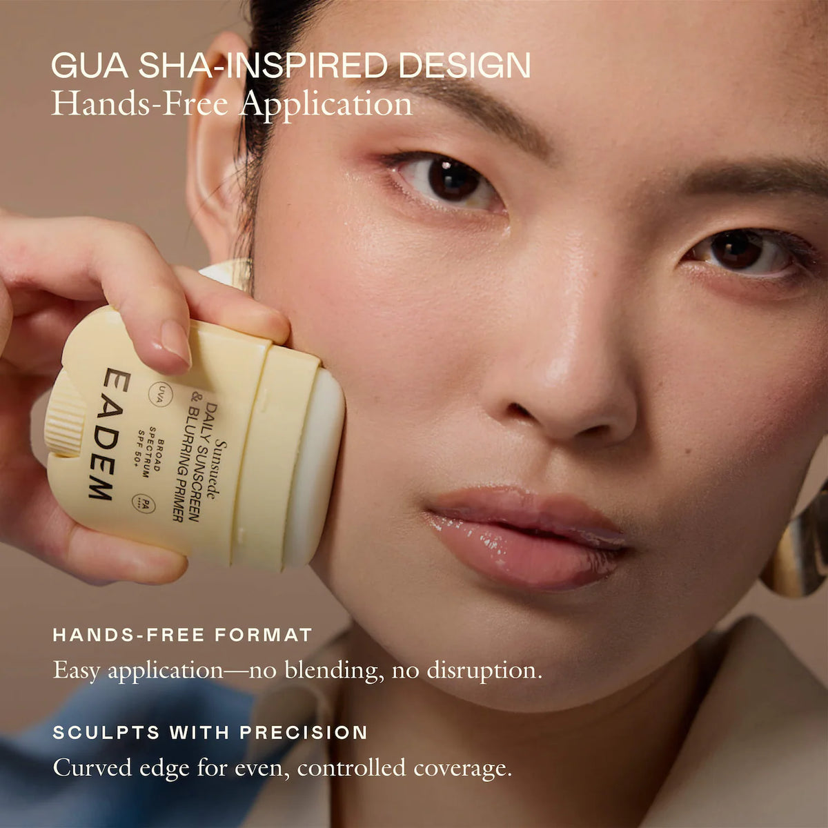 Sunsuede SPF 50+ Lightweight Sunscreen & Blurring Primer Stick