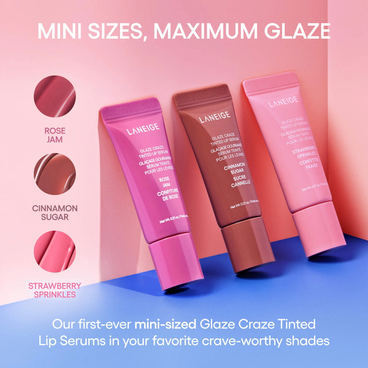 Glassy Lip Minis Glaze Craze Gift Set