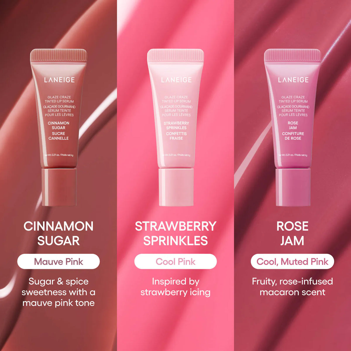 Glassy Lip Minis Glaze Craze Gift Set